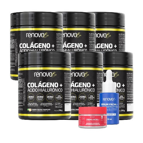 6 Colágenos Verisol® + 1 Retinol + 1 Sérum Facial