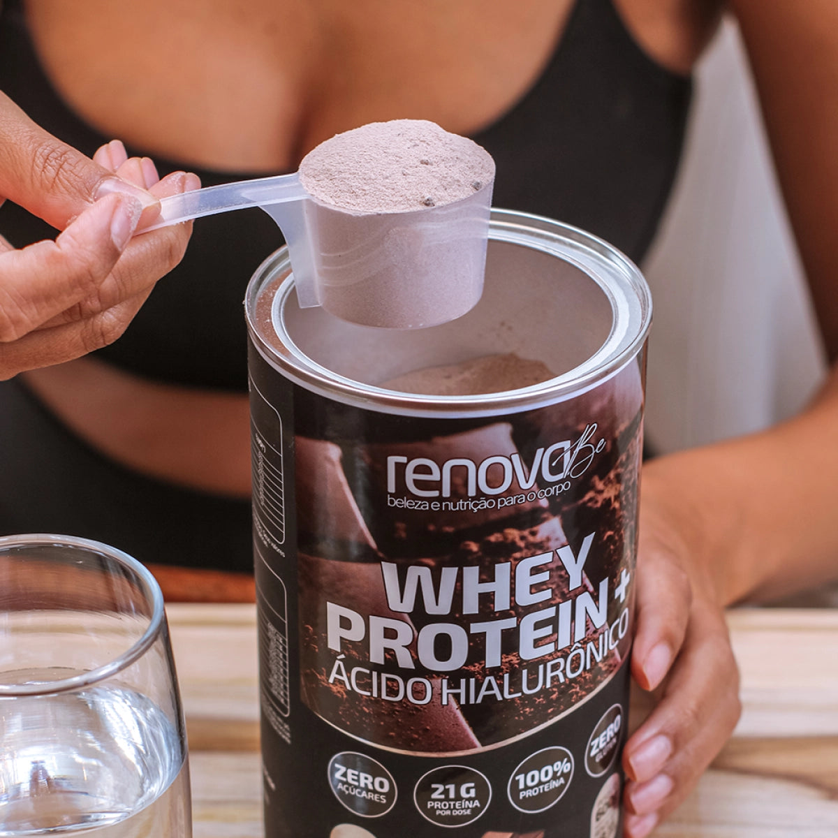 Whey Protein com Ácido Hialurônico