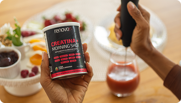 Creatina com Morning Shot