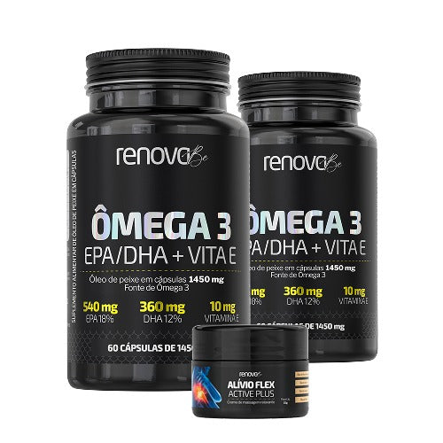 2 Ômega 3 + 1 Alívio Flex