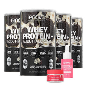 4 Whey Protein com Ácido Hialurônico