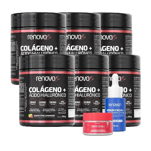 6 Colágenos Verisol® + 1 Retinol + 1 Sérum Facial