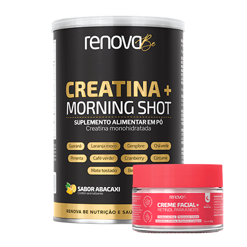 Creatina com Morning Shot
