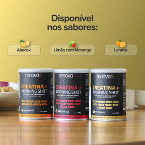 2 Creatinas Morning Shot + 1 Creme Retinol